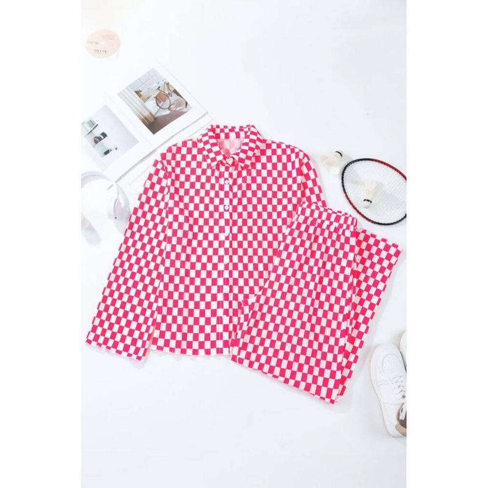 Everyday the Label Women Plaid Sets - Picture 2 of 4